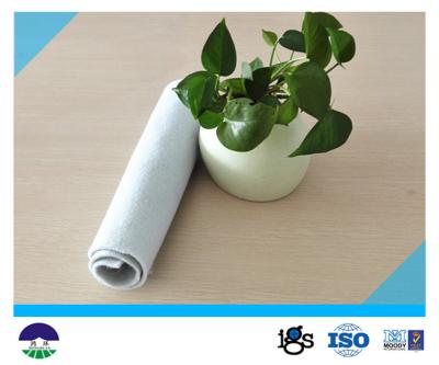 A agulha perfurou a tela não tecida 285G do geotêxtil