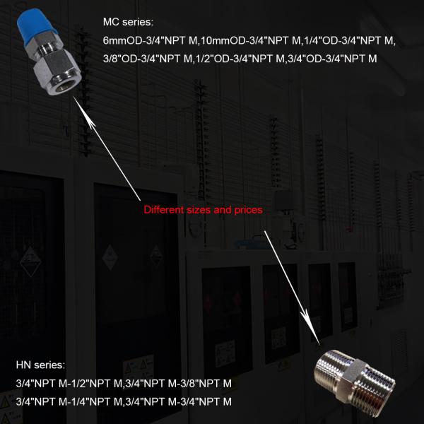 AFK R13 Stainless Steel Industrial Gas Pressure Regulator For Helium Nitrogen Gas Co2