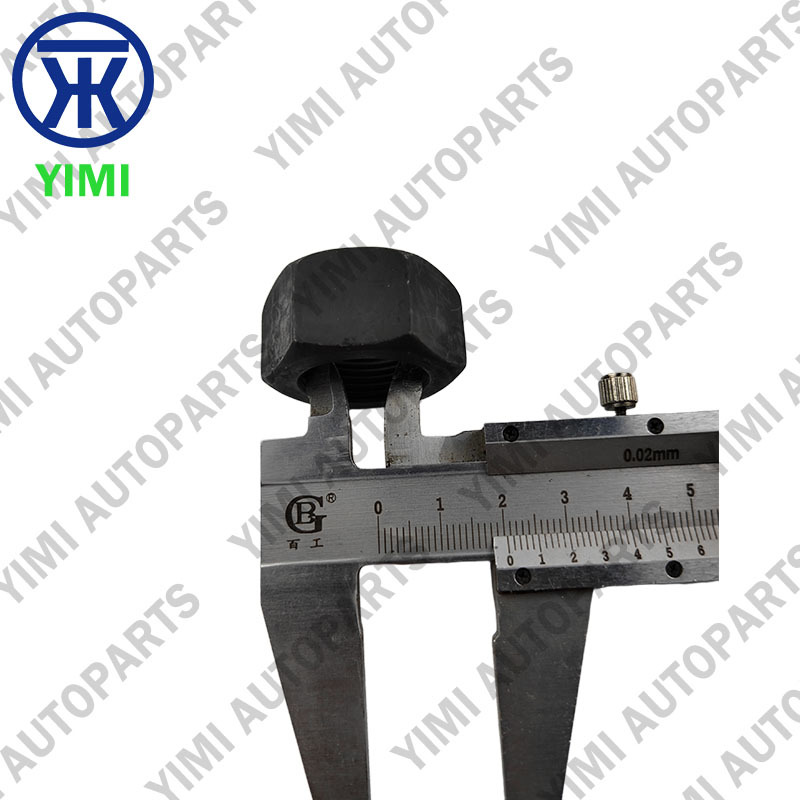 Clip Nut Inner Wheel Nut M22 × 1.5 Thread High-Quality Carbon Structural Steel with Anti-Rust Treatment for ISUZU NPR NKR NQR