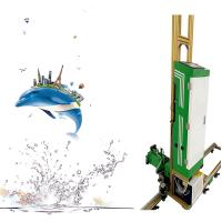 máquina de impressão da parede de 2880dpi Digitas, impressora a jato de tinta da parede de 63HZ 3D