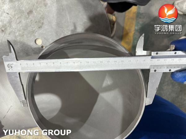 ASTM B366 N08810 alliage de nickel à 180° de courbure de retour pour l'installation de tuyaux à haute température