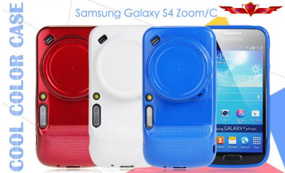 New Fashion Design 100% Qualify TPU Cover Cases For Samsung Galaxy S4 Zoom Case Colorful