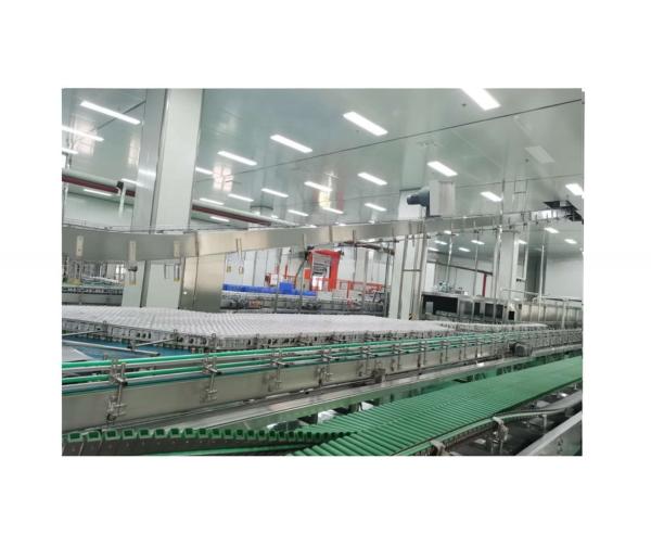 Instalação de processamento de purê de frutas frescas, framboesa e purê de framboesa para bebidas