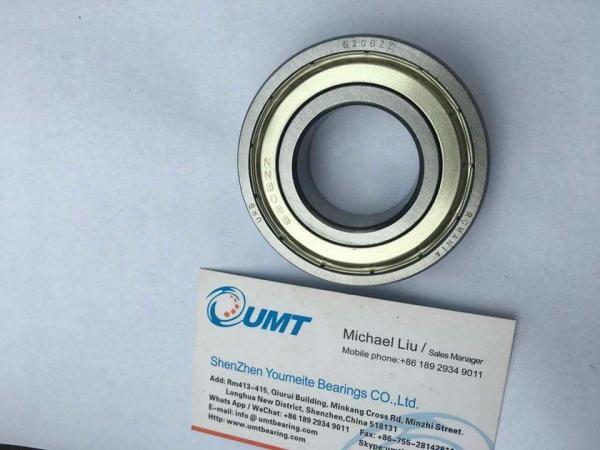 2RS Seals URB Bearings , 6011 ZZ  URB Deep Groove Ball Bearing With High Precison
