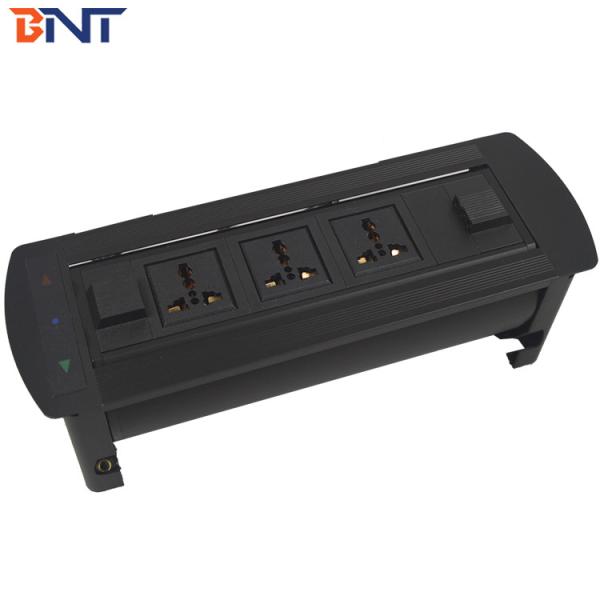 BNT General purpose multiple universal power motorized flip up table socket