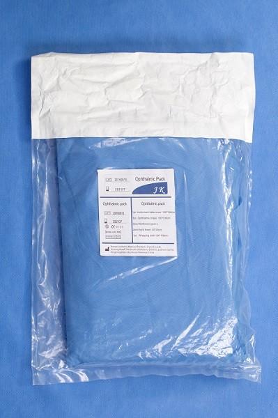 Non Woven Ophthalmic Pack Flexible, Water Resistance Medical Procedure Packs