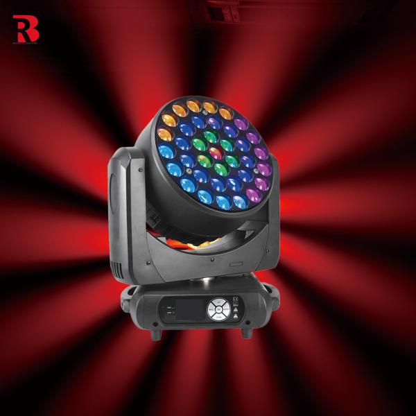 Stage LED Wash Zoom RGBW 4in1  Moving Head Light  Supplier