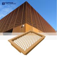 Architectural Wire Mesh Aluminium White Cladding System for Building Interior and Exterior Walls Ceilings