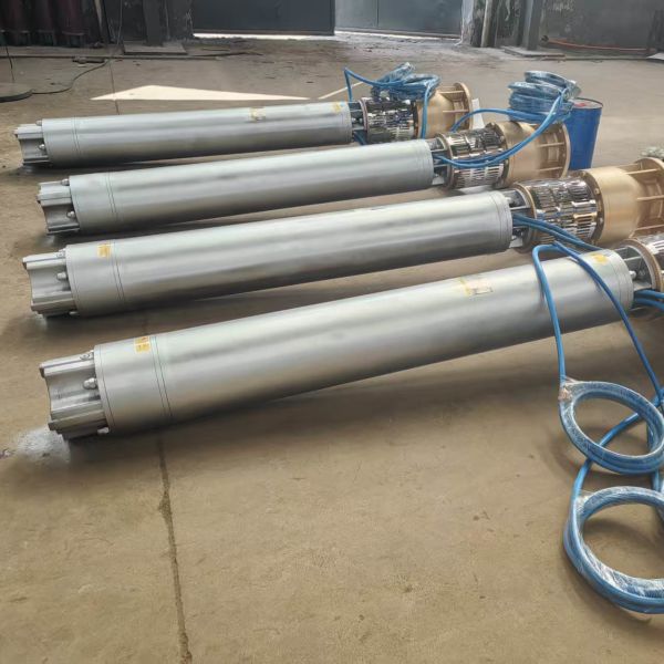 100 Percent Copper Wire Motor Stainless Steel Submersible Pump Suitable for Well Diameter 175mm to 600mm Pumping Machine