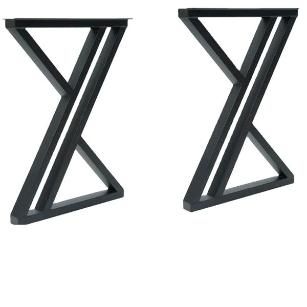 0.9mm Thickness Triangle Table Legs For Modern Stylish Kitchen Outdoor Furniture
