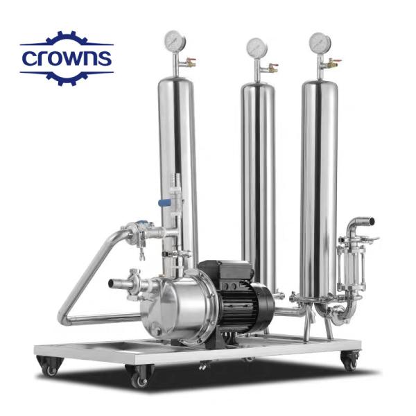 1/4NPT Vent Stainless Steel Bag Filter Housing - Durable Construction
