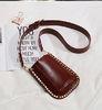 Wide Strap PU Phone Bag 4.5cm 11cm One Shoulder Messenger Bag