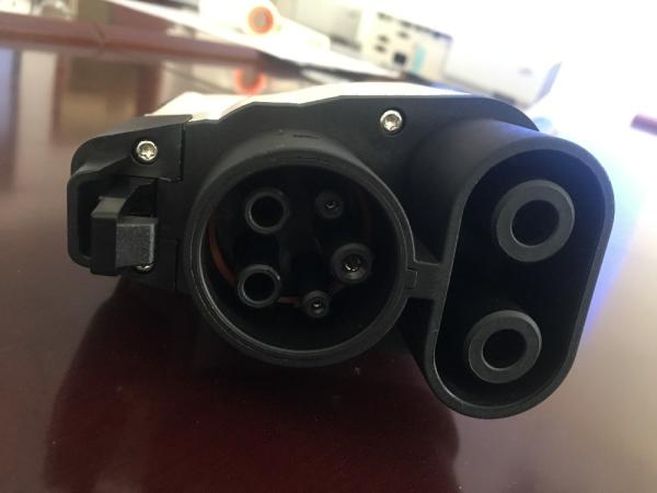 DC 250A EV Charging Connector 80A 125A 200A CCS2 Tesla Adapter Thermoplastic