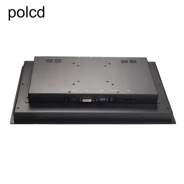 ПК панели 15,6 дюймов промышленный врезал дисплей IPS порта VGA HDMI