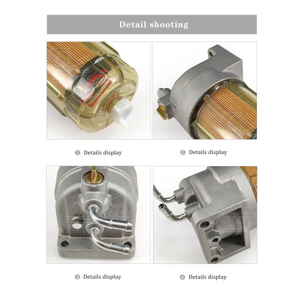 YN21P01088F1 SK250-8 Excavator Oil Water Separator Filter ASSY