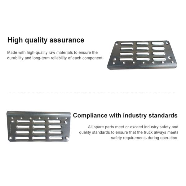 Pédal inférieur droit anti-tablette WG1641240116 pour Sinotruk HOWO