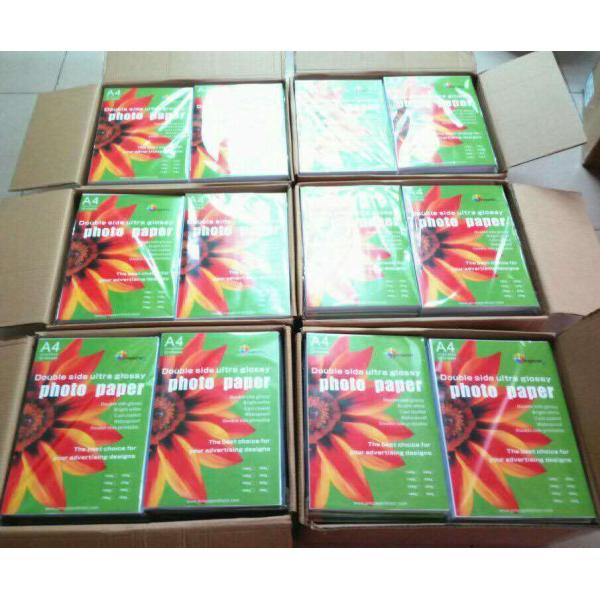 Double Sided A4 8.5x11 Cast Coated Photo Paper