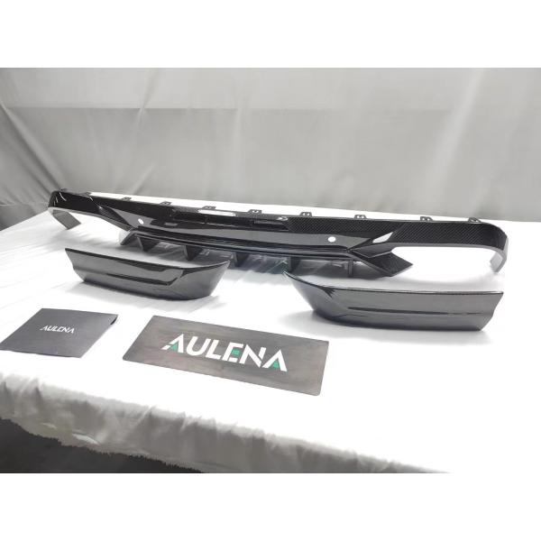 SUV Bmw X6 Body Kit Carbon Fiber X6M Front Bumper Lip Splitter Spoiler Side