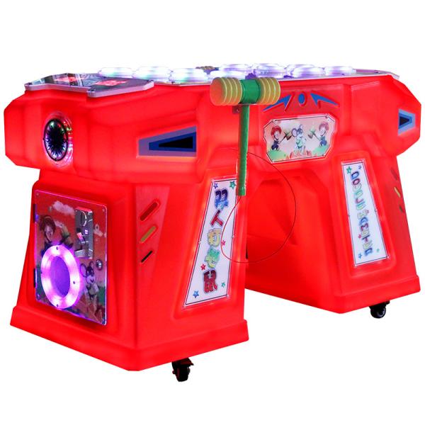 赤 高品質のダブルコイン アーケードゲーム機 工場直販