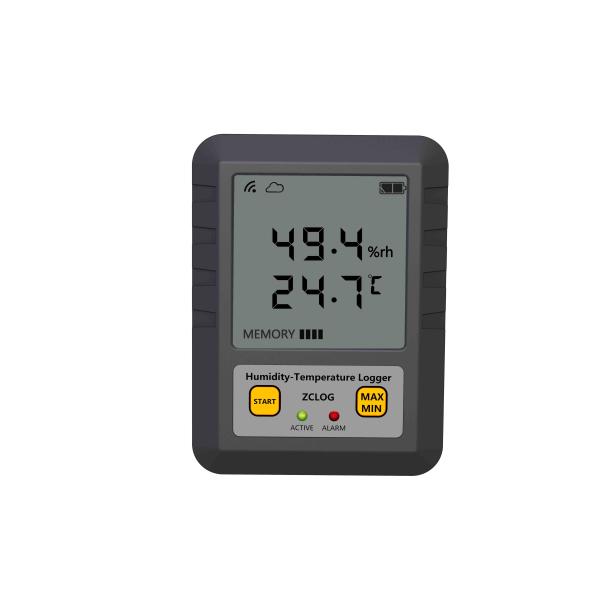 Sampling Interval 0.1mins-24h Pharmaceutical Industry WIFI LCD Display Temperature and Humidity Data Logger