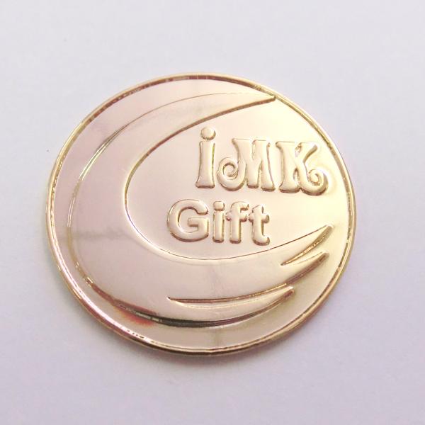 Golden Run glitter medal ,glitter lapel pin , green glitter  Award Medals