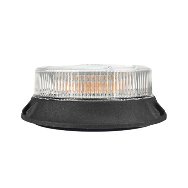 Luz de advertencia estroboscópica rotativa LED mini DC 10-30V, luz de baliza intermitente