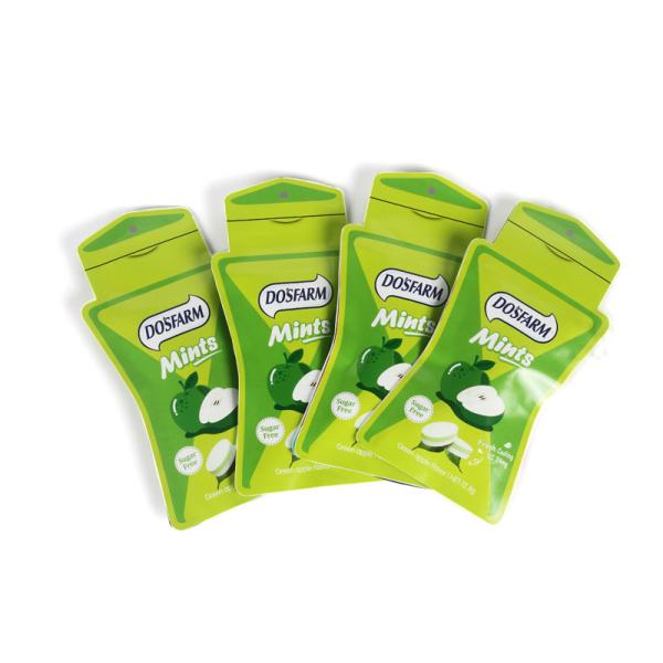 Respiración fresca sana Sugar Free Low Calorie Candy con los sabores verdes de Apple