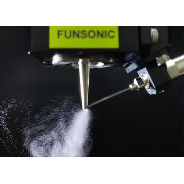 Specialized Focused Ultrasonic High Frequency Nozzles For Balloon Catheter Spraying