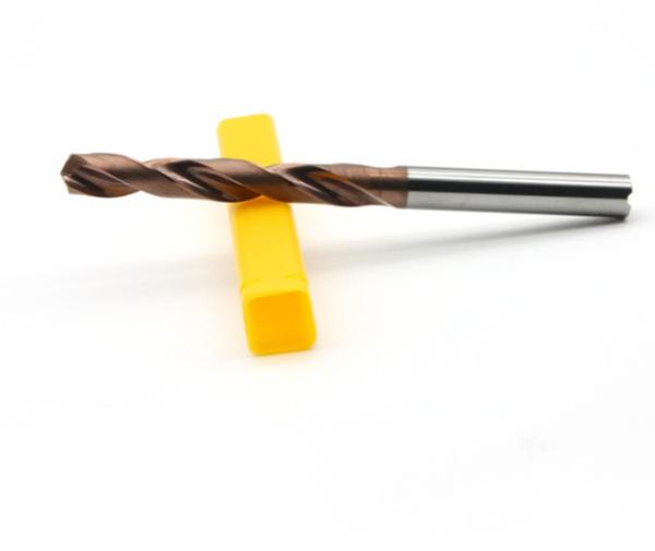 Solid Carbide Internal Coolant Drill Bit Cemented Carbide Products HRC55 Drilling Tools