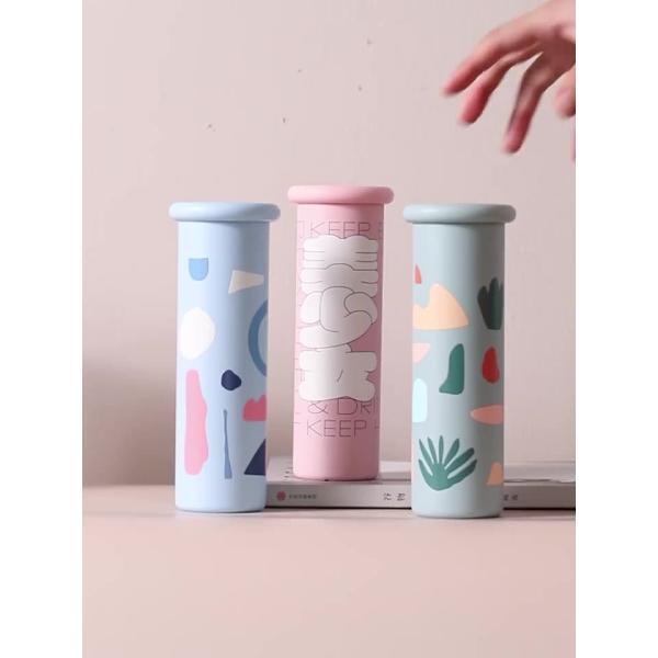 Sports Insulated Stainless Steel Water Bottles 17oz 500ml Keep Hot For 24 Hours