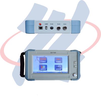 Zinc oxide surge arrester tester with built-in battery