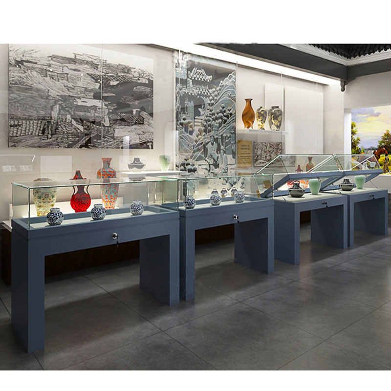 Retail Racks Advertising Museum Display Showcase for Rings Earrings and Necklaces