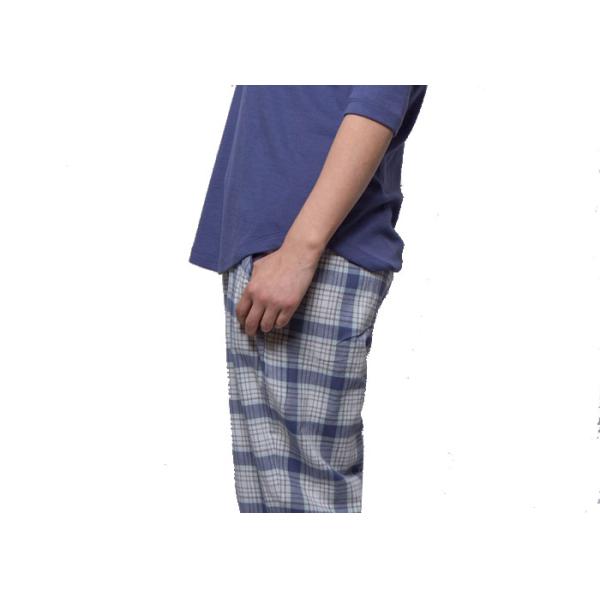 Classical Soft Fabric Stripped Pajamas Nightwear Long Sleeve And Long Pant Sleepwear