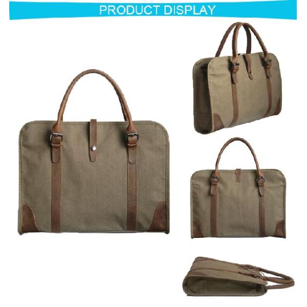 Дизайн сумки ноутбука Оффисеворкс изготовленных на заказ людей холста логотипа 42кс7кс32км персонализированный