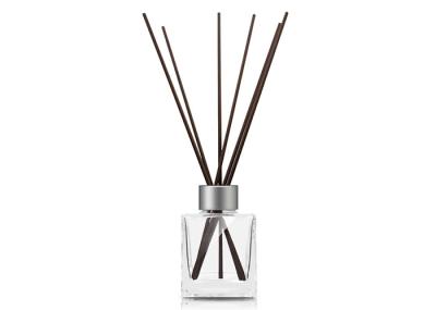 50ml Square Shape Glass Diffuser Packaging Bottle With Sitcks For Cosmetic