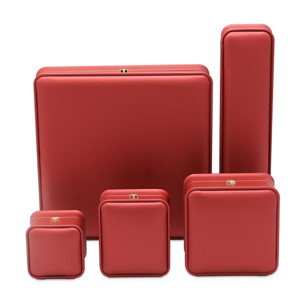 Jewelry Storage Display Case with Customized LED Light Ring Box and Bag Design