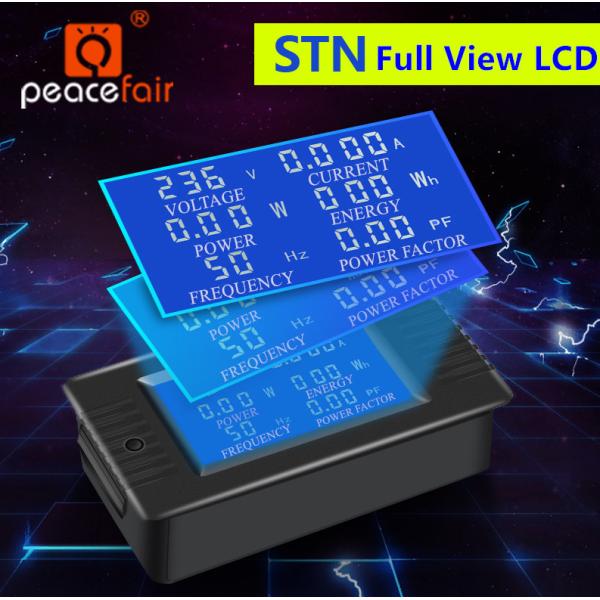аттестация FCC CE амперметра Ac цифров дисплея 10A LCD