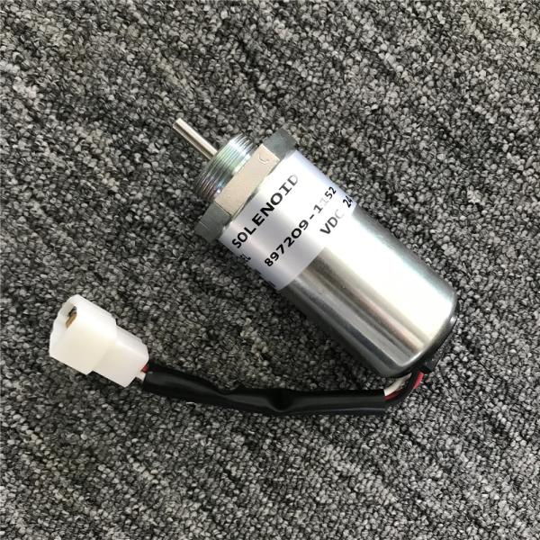 Engine Flue Off Switch Solenoid Valve 897209-1152 FOR CX78US/ Kobelco SK75-8/ Hitachi ZAX70/4LE2