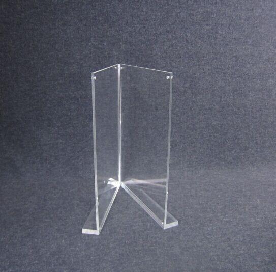 COMER A5 Acrylic display holder stand for Inserts, Tag, Brochure, Leaflet for merchandise.