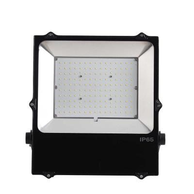80W 100V Black Waterproof LED Flood Lights With U Bracket