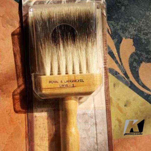 Reusable Badger Hair Bristle Paint Brushes Multifunctional Durable