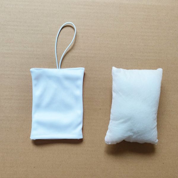 Double Sided Polyester Sublimation Car Air Freshener Blank Creative Car Hanger