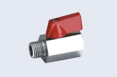 1.6Mpa Polished Mini Brass Ball Valve For Hotel Apartment