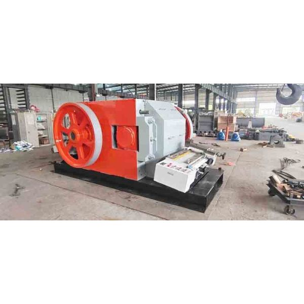 Automatic Roller Crusher Machine for Clay Brick Making | 500mm Feed Size, 400mm Roller Diameter