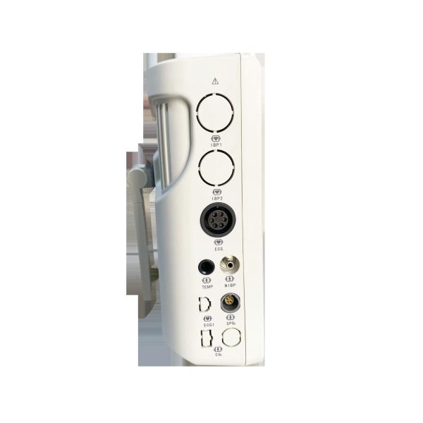 Monitoreo de pacientes de parámetros de metal 5 con conectividad por cable/sin cable