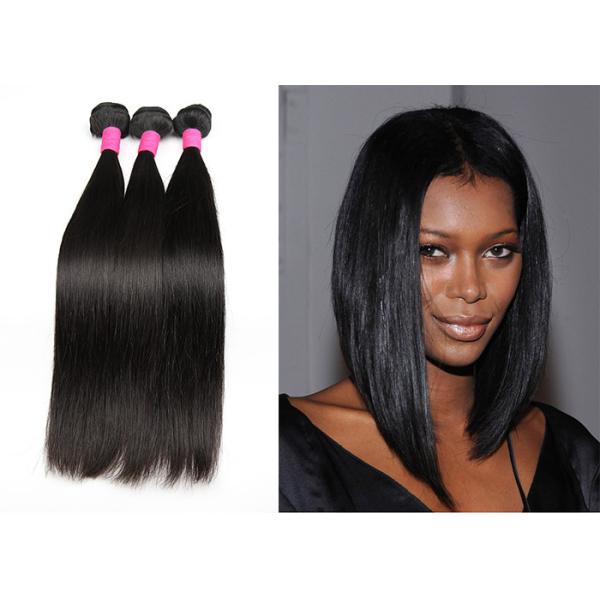 Natural Black Grade 6A Virgin Hair , Softy Hair Extension