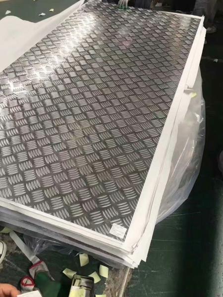 1100 Anodized Aluminum Plate Stucco Embossed Refrigeration Construction Support
