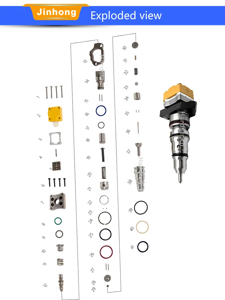 188-1320 1881320 Common Rail Fuel Injector for 3126B 3126E Excavators Wheel-Type Loaders