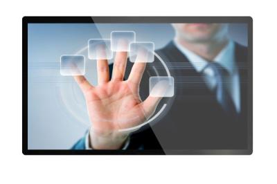 55 o PC multi 10 do painel de toque da Zero-moldura PCAP tocam em pontos com superfície plana verdadeira