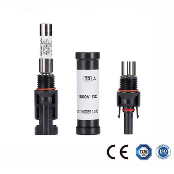 C.C. 1000V 5A ao conector Inline solar do suporte do fusível 30A